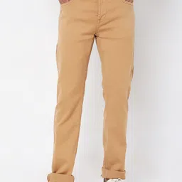 Mufti Men Mid-Rise Super Slim Fit Easy Wash Chinos Trousers-image-54