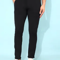 Crimsoune Club Men Smart Slim Fit Easy Wash Chinos-image-75