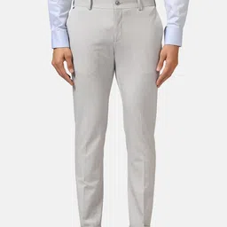 Blackberrys Men Classic Slim Fit Low-Rise Formal Trousers-picture-16