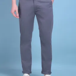 Crimsoune Club Men Smart Slim Fit Regular Trousers-picture-38