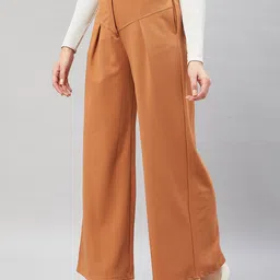 Chemistry Women Flared Parallel Trousers-picture-17