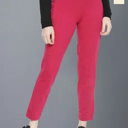 Dollar Missy Women Pack of 2 Relaxed Wrinkle Free Trousers-image-54