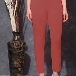 Dollar Missy Women Relaxed Mid-Rise Trousers-image-70