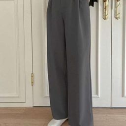 Next One Women Smart High-Rise Easy Wash Pleated Trousers-picture-13