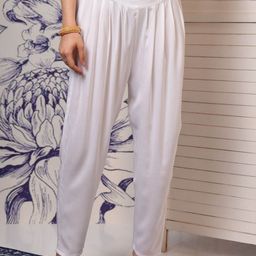Vishudh Women Pleated Dhoti Pant-picture-17