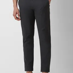 Peter England Casuals Men Slim Fit Cotton Trousers-picture-22