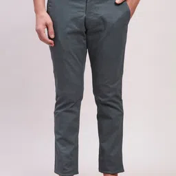 ColorPlus Men Super Slim Fit Mid-Rise Regular Trousers-picture-37