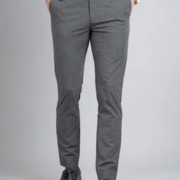 The Pant Project Men Tailored Slim Fit Stretch Chinos Formal Trousers image 1