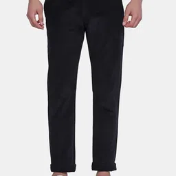 Blackberrys Men Black Slim Fit Trousers-image-87