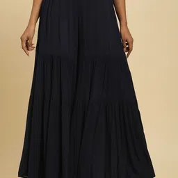 W Women Regular Fit Sharara-image-30