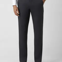 Van Heusen Men Slim Fit Mid-Rise Trousers-image-8