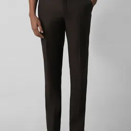 Van Heusen Men Slim Fit Mid-Rise Trousers-picture-24