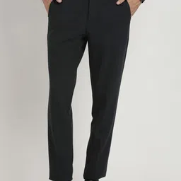 Turtle Men Tailored Mid-Rise Skinny Fit Trousers-image-48