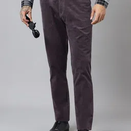 Hancock Men Tailored Slim Fit Easy Wash Corduroy Trousers-picture-28