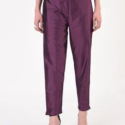 FLOREOS Women Relaxed Fit Easy Wash Trousers-picture-15