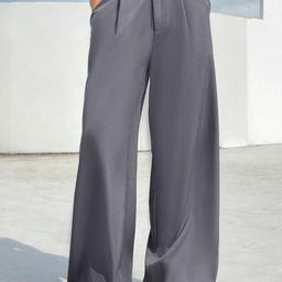 Next One Women High-Rise Pleated Korean Trousers-picture-39
