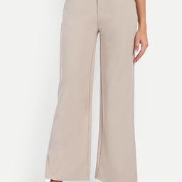 Next One Women Smart Loose Fit Mid-Rise Easy Wash Parallel Trousers-picture-21