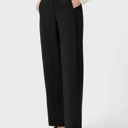 Next One Women Smart Loose Fit High-Rise Easy Wash Trousers-picture-28