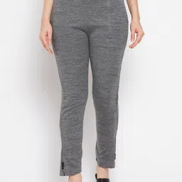 Clora Creation Women Grey Smart Skinny Fit Easy Wash Trouser-picture-39