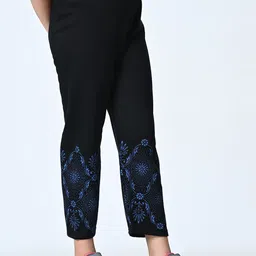 BAESD Girls Pack Of 4 Printed Regular Trousers image 2