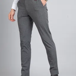The Pant Project Men Tailored Slim Fit Stretch Chinos Formal Trousers image 2