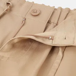 United Colors of Benetton Girls Cotton Joggers Trousers image 3