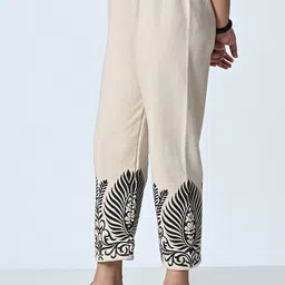 BAESD Girls Pack Of 3 Printed Regular Trousers image 3