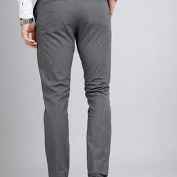 The Pant Project Men Tailored Slim Fit Stretch Chinos Formal Trousers image 3