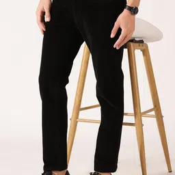 Mast & Harbour Men Original Mid Rise Corduroy Chinos image 4