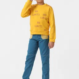 KATE & OSCAR Boys Smart Mid Rise Cotton Trousers image 2