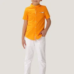 One Friday Boys Smart Cotton Regular Trousers image 2