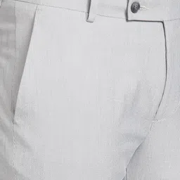 Arrow Men Self Design Slim Fit Formal Trousers image 2