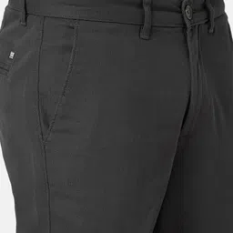 BYFORD by Pantaloons Men Mid-Rise Cotton Lycra Trousers image 3