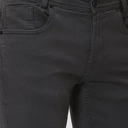 Mufti Slim Fit Mid Rise Trousers image 3