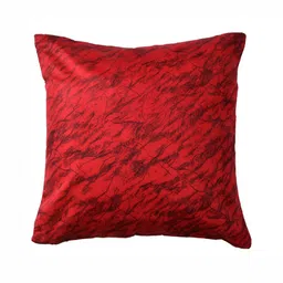 BIGGER FISH Beige Red 5 Pieces Square Cushion Covers image 2