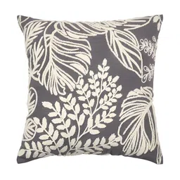 Ode & Cleo Orange Set of 5 Floral Square Cushion Covers image 4