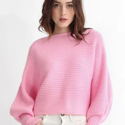 RAREISM Striped Cotton Pullover-picture-15