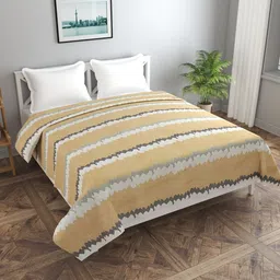 MORADO Brown Printed Double Queen Duvet Cover-image-57