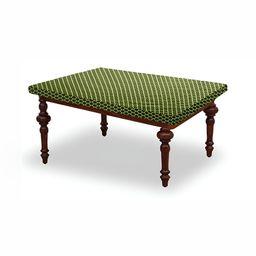Stylista Green & Lime Green Checked Waterproof 4-Seater Table Cover-picture-47