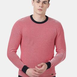 t-base Striped Round Neck Cotton Pullover-picture-28