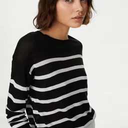 Marks & Spencer Women Striped Pullover-picture-23