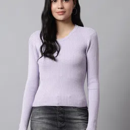 NoBarr Women Ribbed Pullover-picture-26
