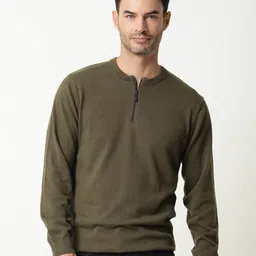 RARE RABBIT Men Rumbled Slim Fit Sweater-image-28