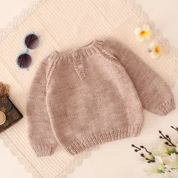 Woonie Kids Self Design Pullover Sweater image 3