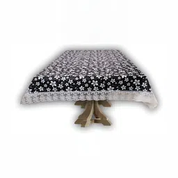 Stylista Black Waterproof 8-Seater Rectangular Table Cover image 4