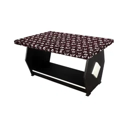 Stylista Brown & White Floral Printed Waterproof 2-Seater Table Cover-picture-19