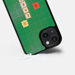 macmerise iPhone 14 Scrabble Game Printed Bumper Case Cover image 2