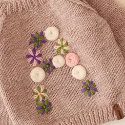 Woonie Kids Self Design Pullover Sweater image 2