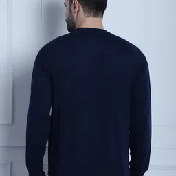 mack jonney VIMAL JONNEY Pack Of 2 Typography Printed Fleece Pullover image 4