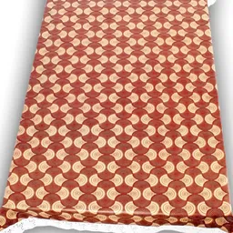 Stylista Brown Waterproof Geometric Print 10 Seater Table Cover image 2